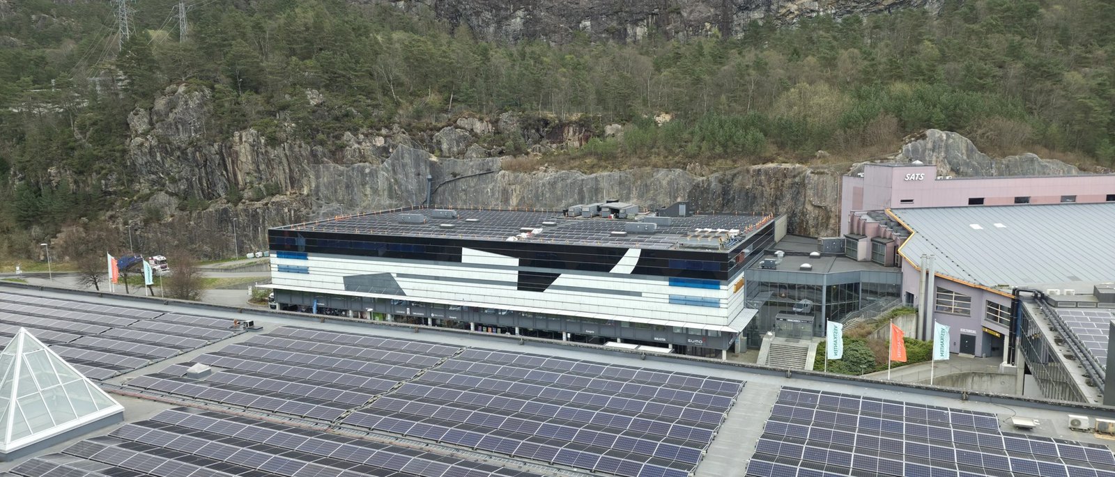 Solkraftanlegg Vestkanten Storsenter